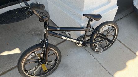 20”  BMX Mongoose Rebel with mag wheels