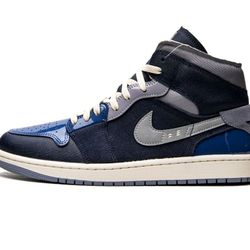 Jordan 1 Mid SE Craft Obsidian French Blue