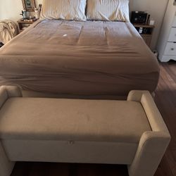 Queen Size Mattress And Platform Bed Frame Casper Wave