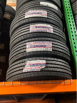 235/75/15 American HT 4 New Tires Installed And Balanced Included