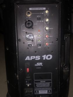 full range speaker SR APS 10