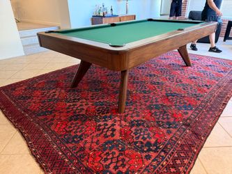 Mid century pool table NEW 7ft or 8ft available delivery installation included