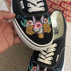 Día De Muertos Vans Shoes 