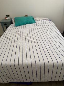 Queen Mattress and platform bed frame