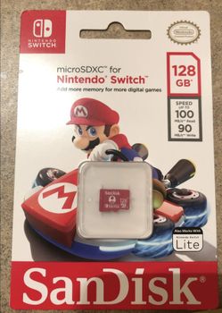 Nintendo switch microSDXC 128GB