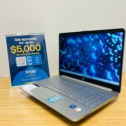 HP Laptop 15” 💻 Intel Core i5-11th/8GB RAM 🧬Intel Iris Graphics 🔥Warranty Included ✅ finance available💰