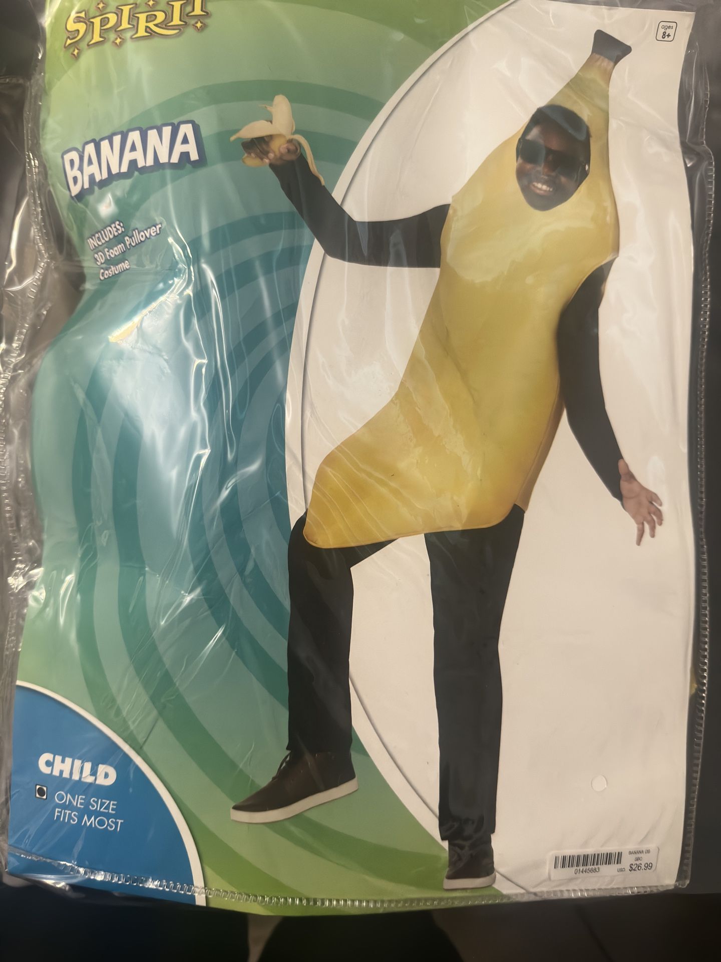 Banana Child One Size Fits Most 