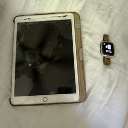 Series 4 Watch An 7th Generation iPad. Package Deal Or Can By Separate. 