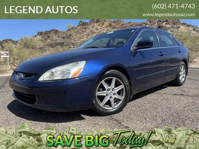 2004 Honda Accord EX V 6 4dr Sedan