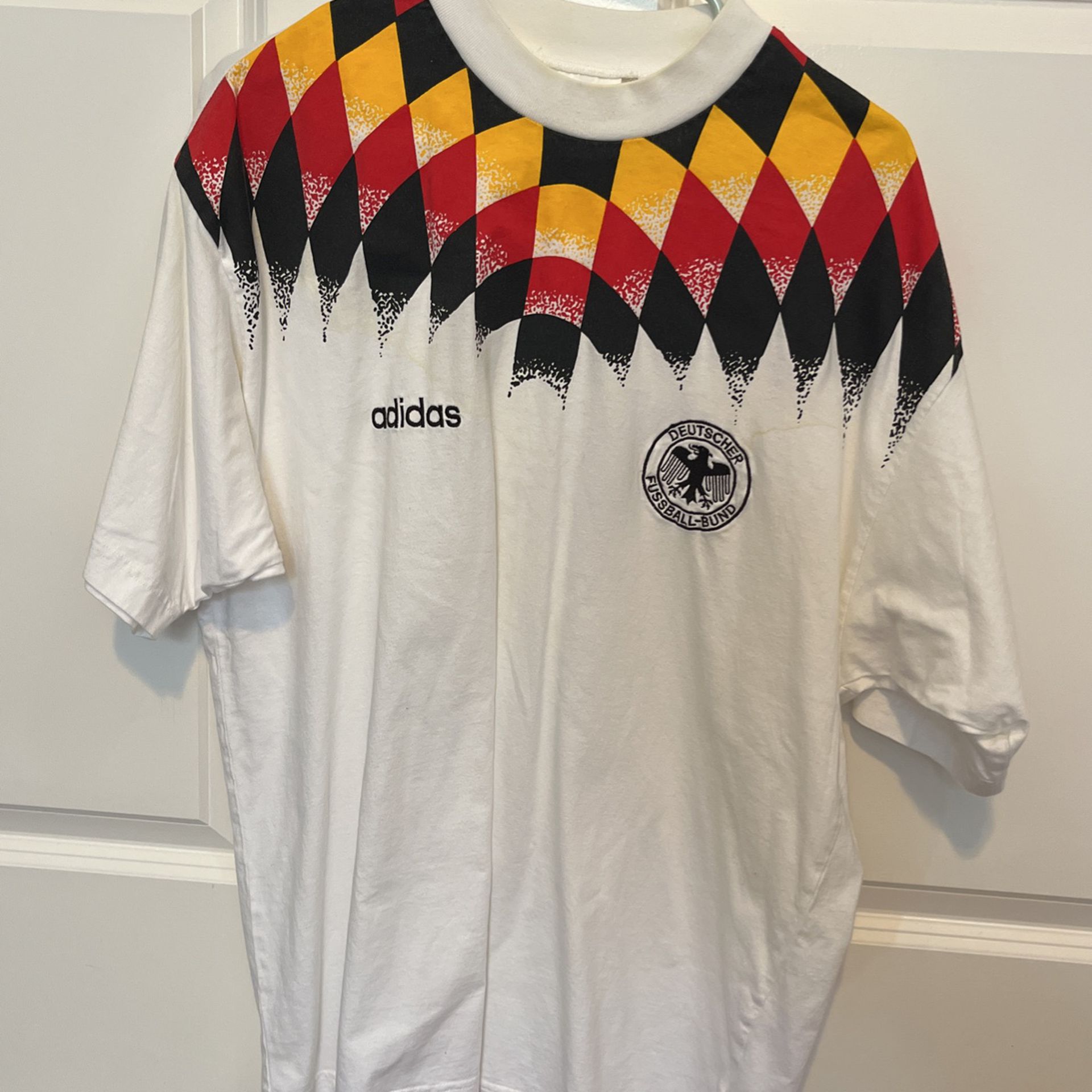 Vintage Adidas German T shirt Men's M