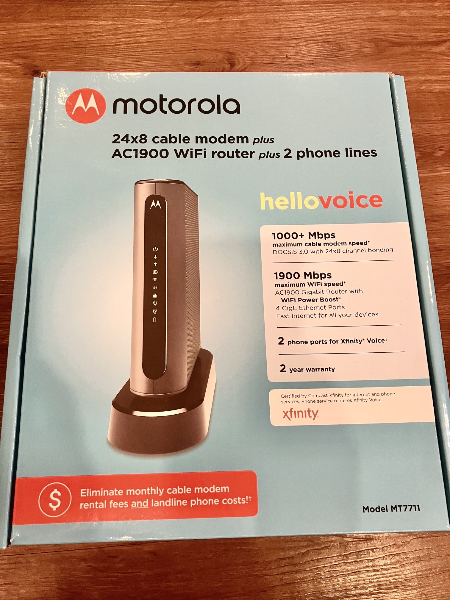 Motorola MT7711 24X8 Cable Modem