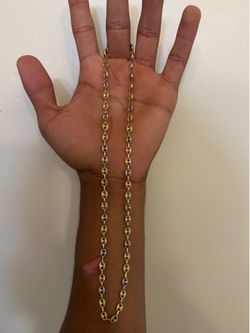 Cadena Gucci Oro 18k 3 Oros 12 Gramos 55 cm