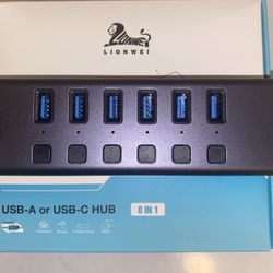 USB Hub with SD/TF