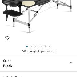Brand New Black Massage Table