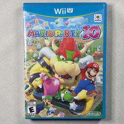 Nintendo Wii U Mario Party 10
