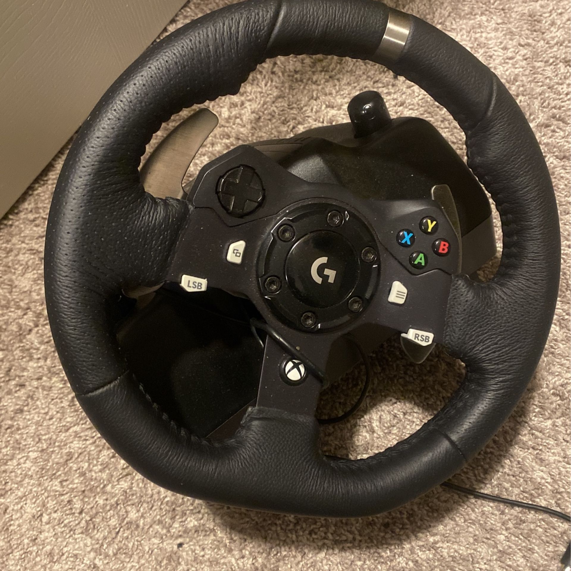 Logitech - G920 Driving Force Racing Wheel And Pedals