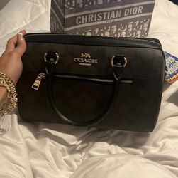 Coach Cherry Leather Bag for Sale in Orlando, FL - OfferUp