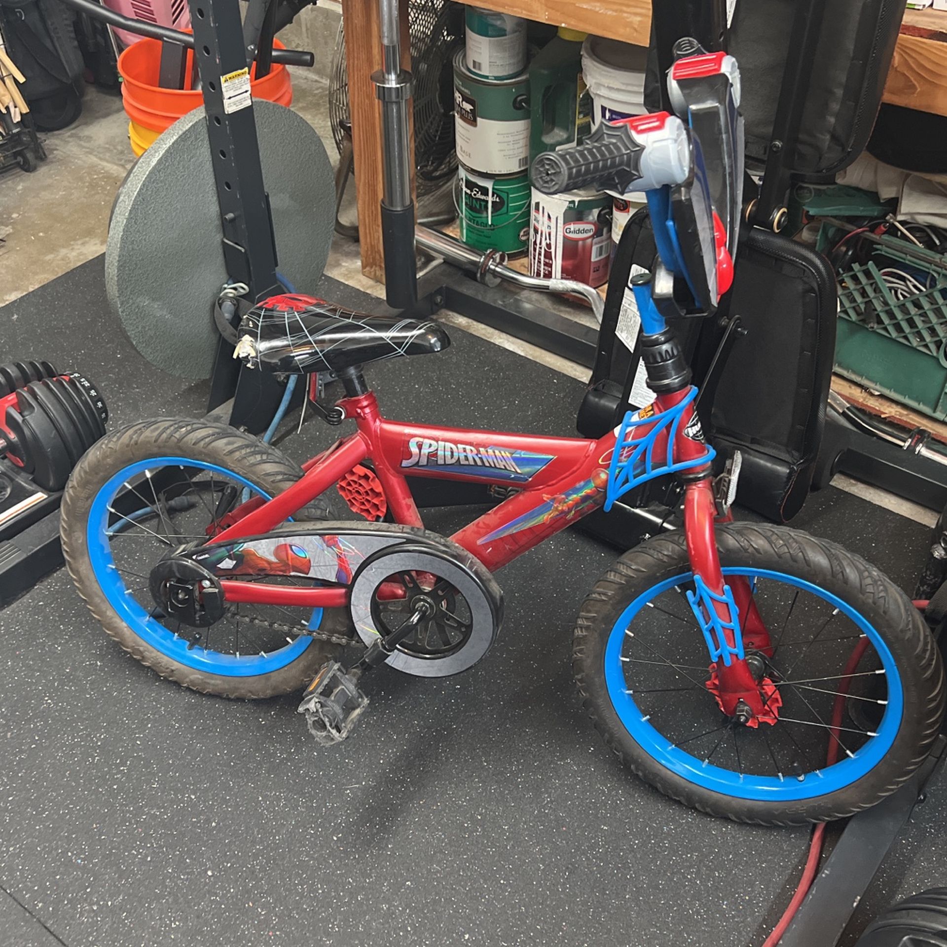 Kids Bike 14’ Huffy Spider-Man Bike