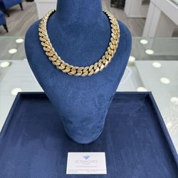 Chain Cubanlink 22 Inch 10k Gold Solid 