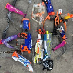 Nerf gun collection 