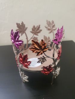 Bath & Body Works Fall Leaves Candle Holder