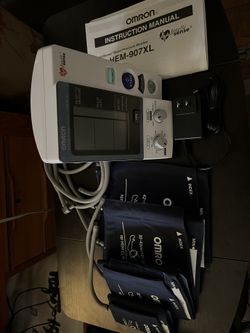 Omron Blood Pressure Monitor Model # HEM-907XL.