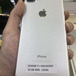 ⌚️⌚️iPhone 7 32gb Factory Unclocked With Warranty 