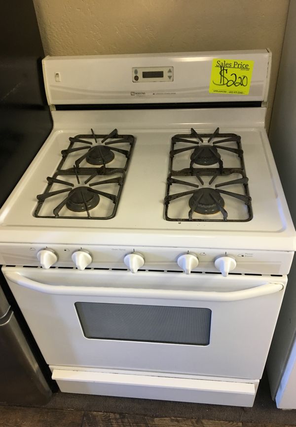 Maytag white gas stove for Sale in Phoenix, AZ OfferUp