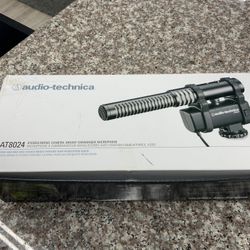 Audio-technica Stereo/mono Camera-mount Condenser Microphone 