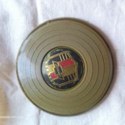  (2) 1948 Chevrolet Banjo Steering Wheel Horn Button Cap