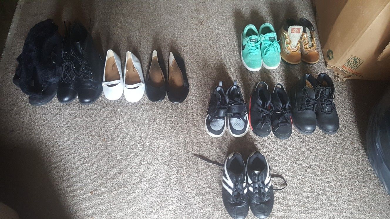Kids Clothes & Shoe (Different sizes)