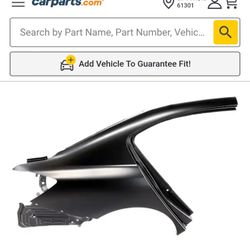 2010 Charger Rear Quarter Panel