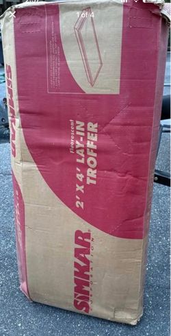 Simkar 2x4 lay in troffer -see description -includes 9 in total-2 NEW