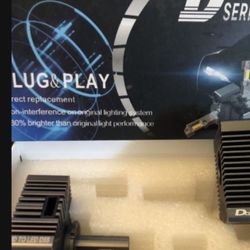 DQCLXL D5S LED Headlight Bulbs 2023 Upgrade Super Bright 70W, 6500K White D5S LED Bulb, 14000 LM High Low Beam, 100% Error Free Xenon Headlights Repla