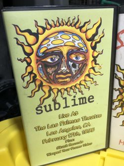 3 Rare Sublime VHS Videos