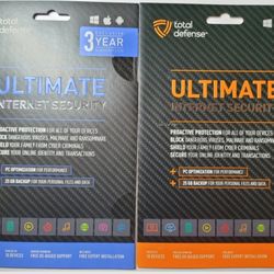 Total Defense Ultimate Security 3 Years And A 1 Year Defense Ultimate Security $25 For Both