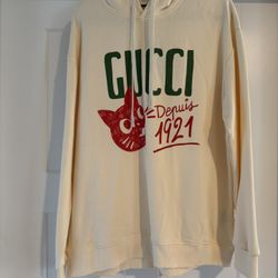 Gucci Depuis 1921 Hoodie XL (Cream White)
