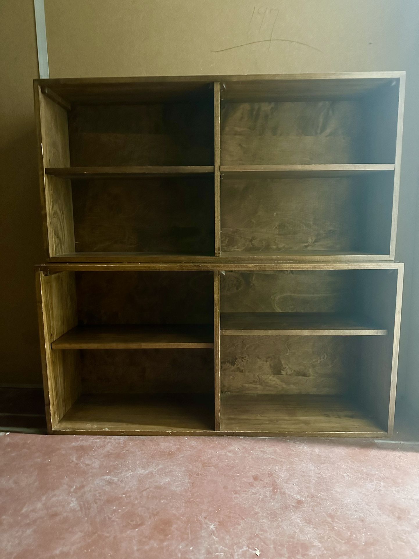 Wooden Bookshelves