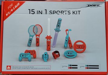15 in 1 Nintendo Sports Kit