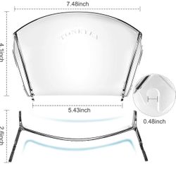 Pouring Shield for Mixer GLASS Bowls Universal Pouring Chute Replacement Mixer Attachments & Accessories