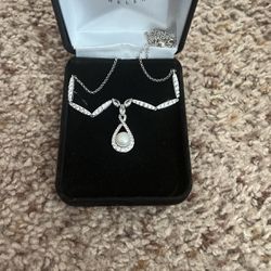 Sapphire Pearl Necklace 