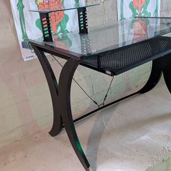 Glass Computer Desk