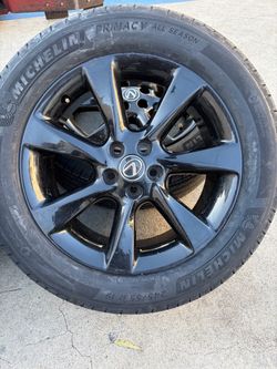 19” original Lexus rx wheels with new tires