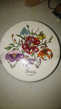 Gucci floral trinket box