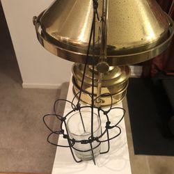 Brass Oil Lamps- Sailboat 
