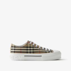 Burberry Check Sneakers I Brand New | Size 5 | Designer Luxury