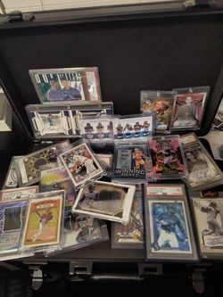 Sports card and memorabilia lot everything only 6.5k