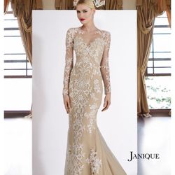 Janique Nude Gown Style # K6431