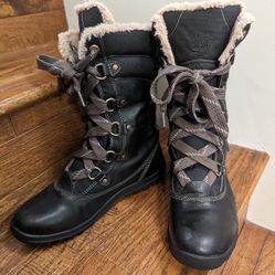 berland tarthkeepers Mount Hope Mid Waterproof Boots Black Size 85