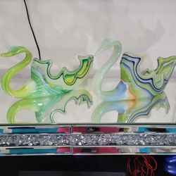 Vintage Murano Glass Duck 